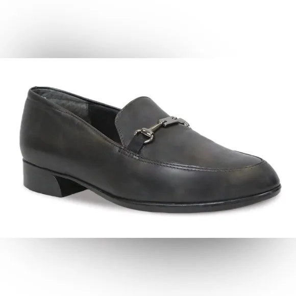 Munro Women's Harrison II Leather Pointy Toe Loafers SZ 7N