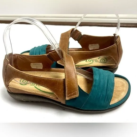 NAOT Papaki Koru Leather Sandals