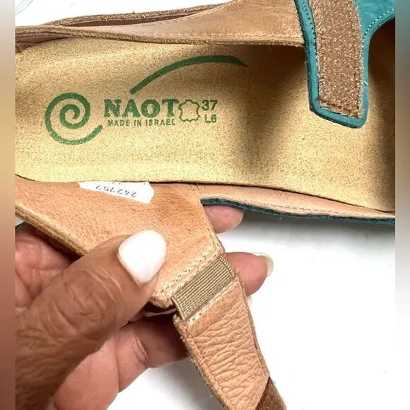 NAOT Papaki Koru Leather Sandals