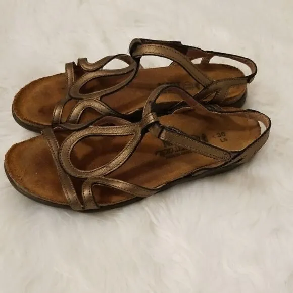 Naot cork and leather sandals