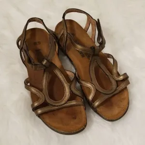 Naot cork and leather sandals