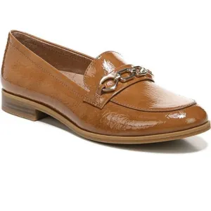 Naturalizer Mariana Chain Link Loafers Women’s Tan Patent Sz 7