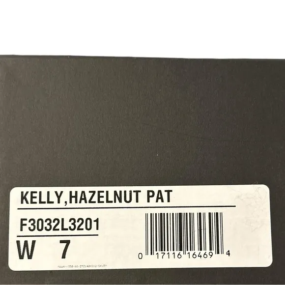 Naturalizer NWT Women’s Leather  KellyMary Jane Flat in Hazelnut Brown Sz 7W