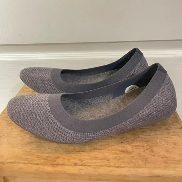NEW ALLBIRDS Seashell Grey Tree Breezers Classic Ballet Flats