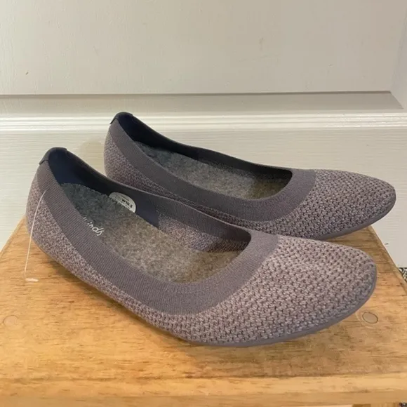 NEW ALLBIRDS Seashell Grey Tree Breezers Classic Ballet Flats
