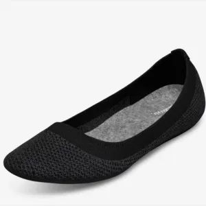 NEW ALLBIRDS Tree Breezers Black Ballet Flats