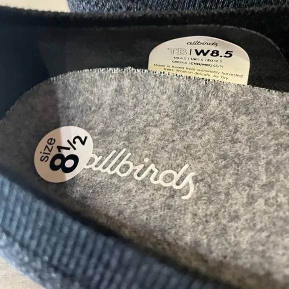 NEW ALLBIRDS Tree Breezers Black Ballet Flats