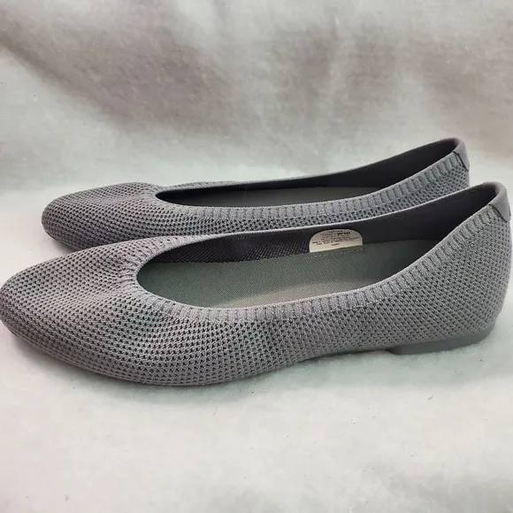 NEW Allbirds Women's Tree Breezers Point Flats Gray