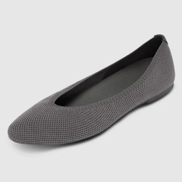 NEW Allbirds Women's Tree Breezers Point Flats Gray