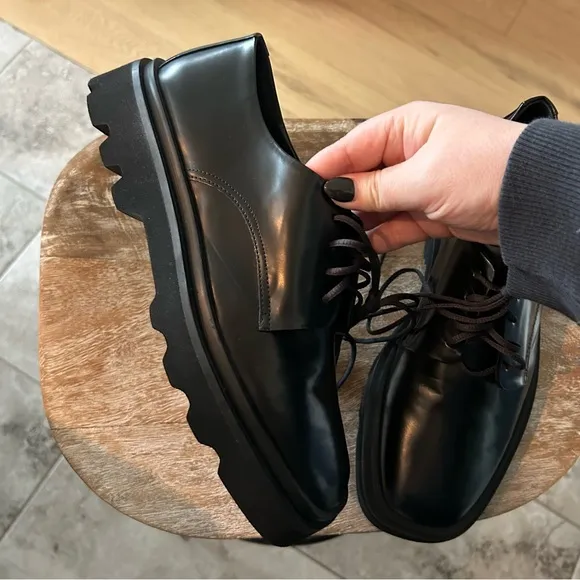New Anthropologie Maeve The Rhys Square Toe Loafers