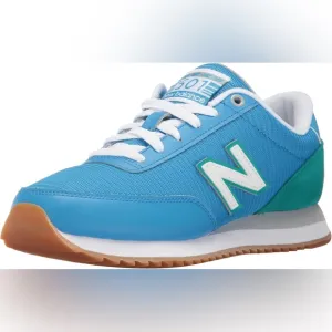 New Balance 501 Women's Size 7 Ripple Sole Blue Athletic Sneakers