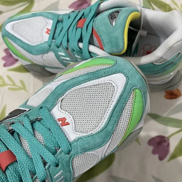 New Balance colorful patchwork sneakers
