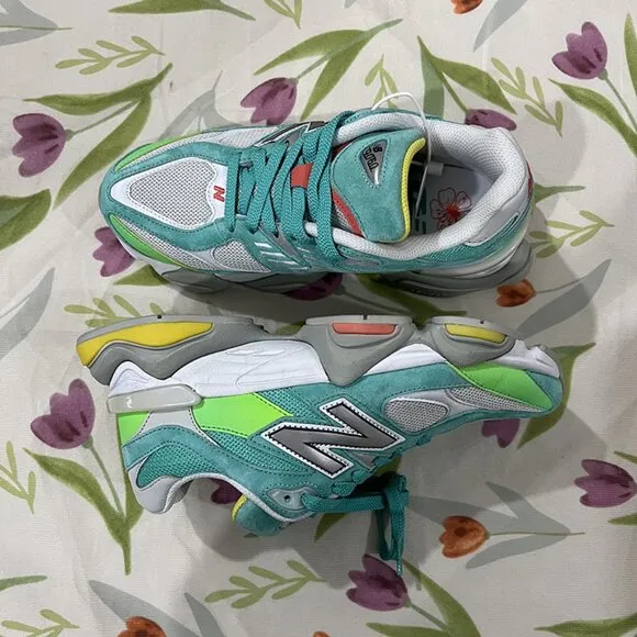 New Balance colorful patchwork sneakers