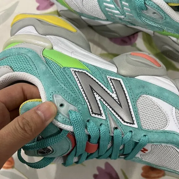 New Balance colorful patchwork sneakers