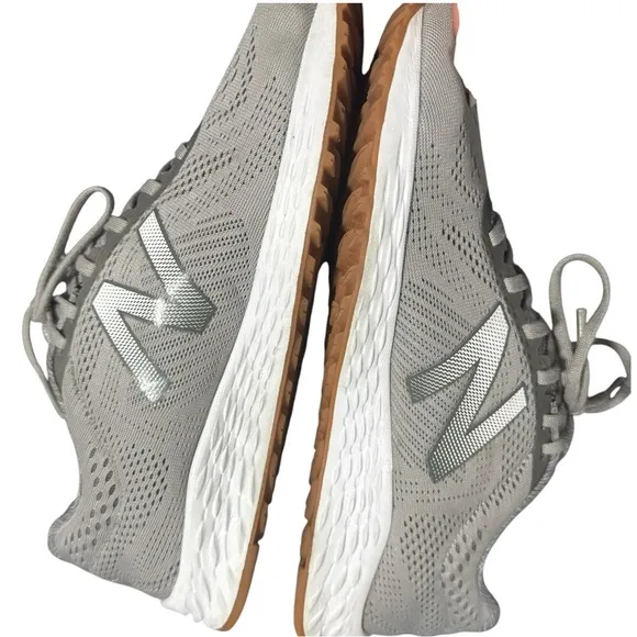 New Balance Mens Sz 9 Course Low-Top Grey Running Fresh Foam Athletic Gym Shoe