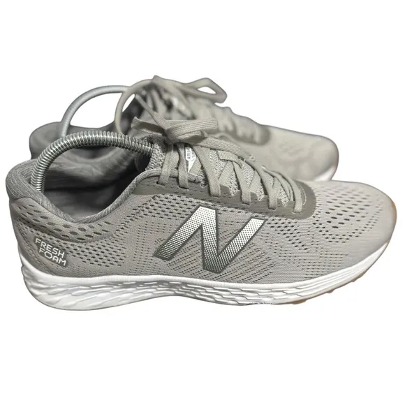 New Balance Mens Sz 9 Course Low-Top Grey Running Fresh Foam Athletic Gym Shoe