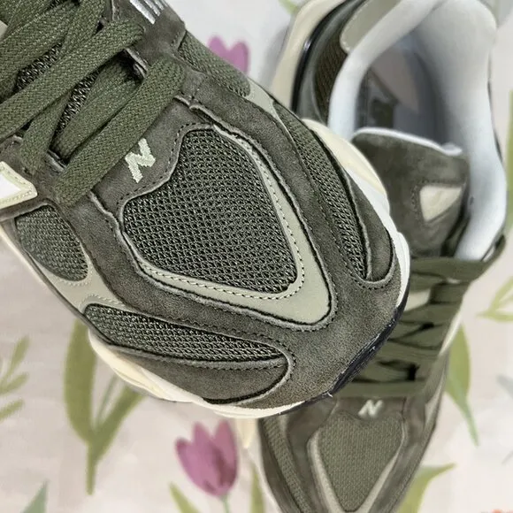 New Balance Retro Sneakers Army Green