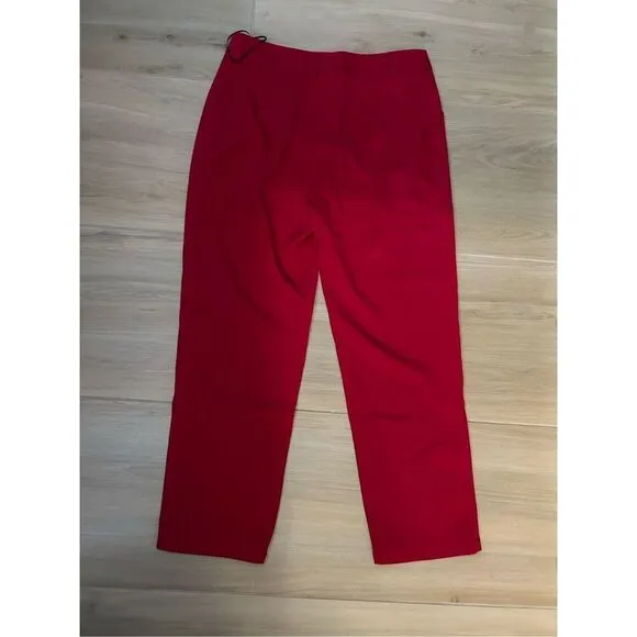 New Beauty-Emily Red Wine Career Suit Set 2 Pieces XL
