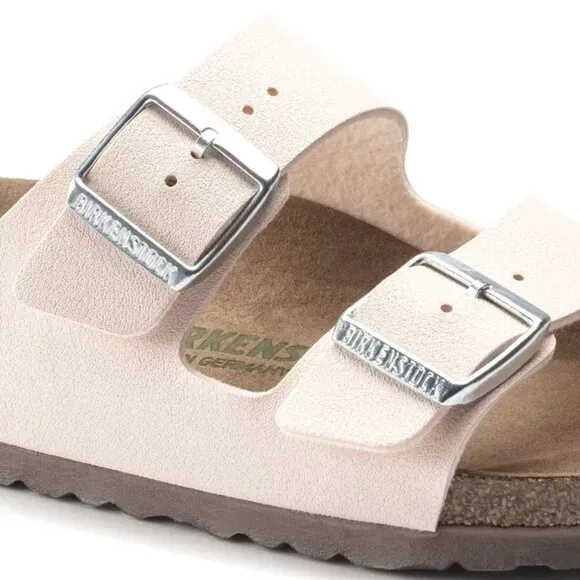 new Birkenstock Arizona Birko-Flor Double Strap Sandals  in Light Rose