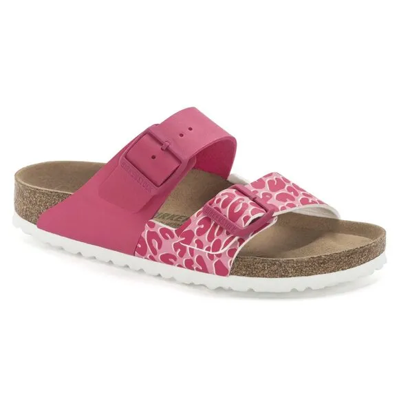 NEW BIRKENSTOCK Made In Germany Arizona Split Sandals Candy Pink for women 763tn