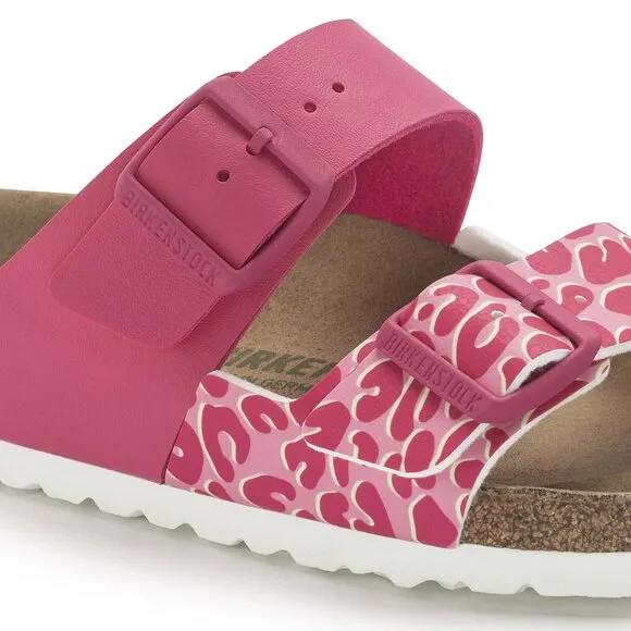 NEW BIRKENSTOCK Made In Germany Arizona Split Sandals Candy Pink for women 763tn