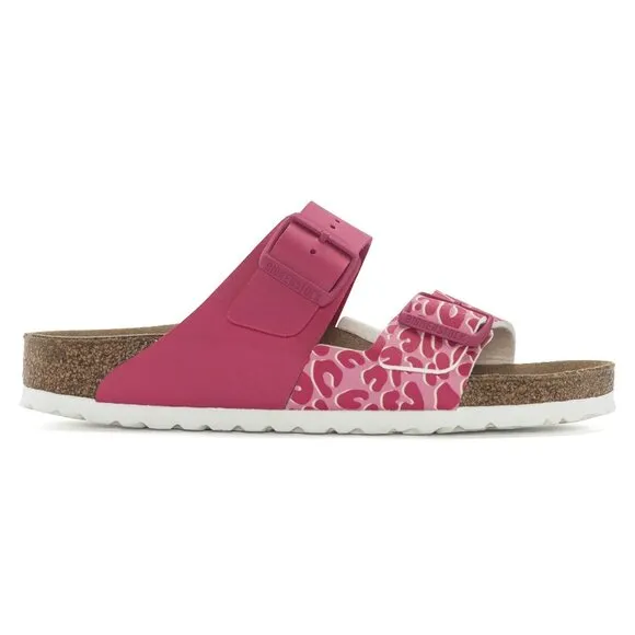 NEW BIRKENSTOCK Made In Germany Arizona Split Sandals Candy Pink for women 763tn