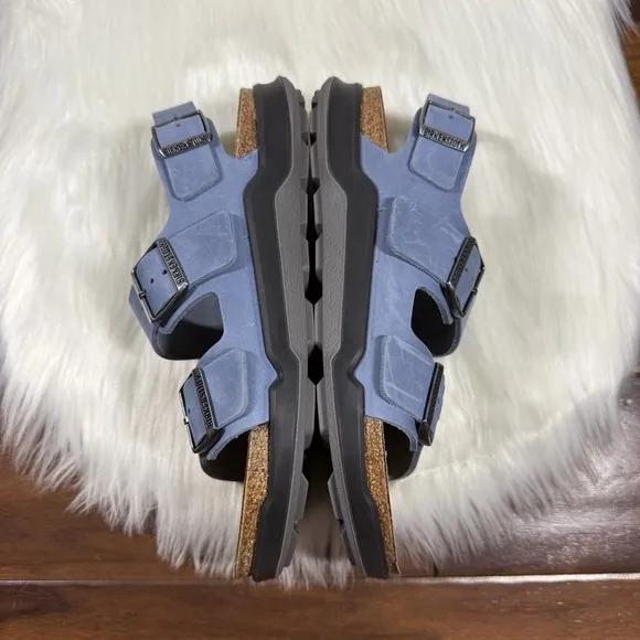 NEW‎ Birkenstock Size 41 / US L 10 - M 8 Rugged Milano Big Buckle Strap Sandals