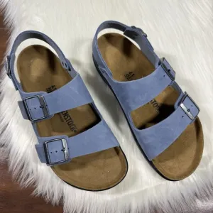 NEW‎ Birkenstock Size 41 / US L 10 - M 8 Rugged Milano Big Buckle Strap Sandals