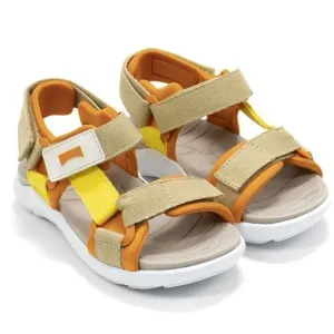 New Camper Wous Slingback Sandal ORANGE MULTI Sandals Kids Size 32 EU 1 US‎