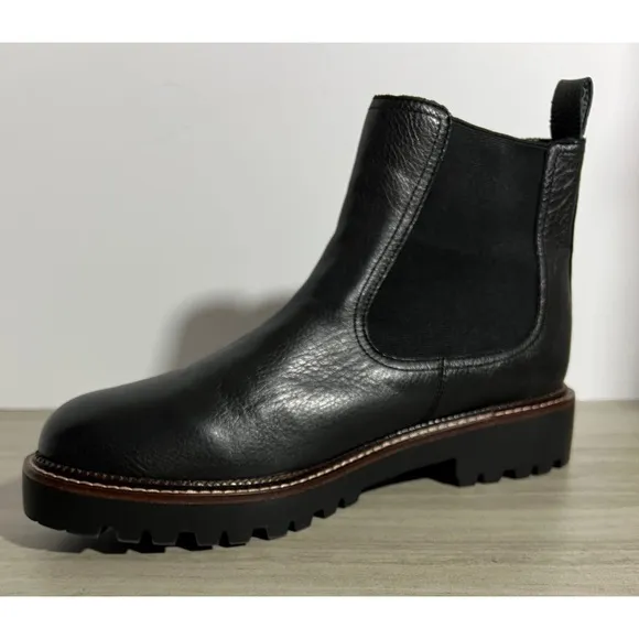 NEW Caslon Miller chelsea boots black pull on Size 13