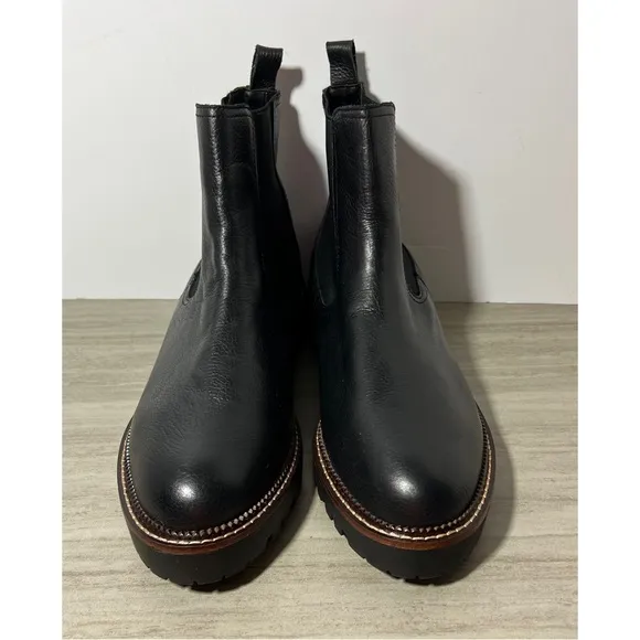 NEW Caslon Miller chelsea boots black pull on Size 13