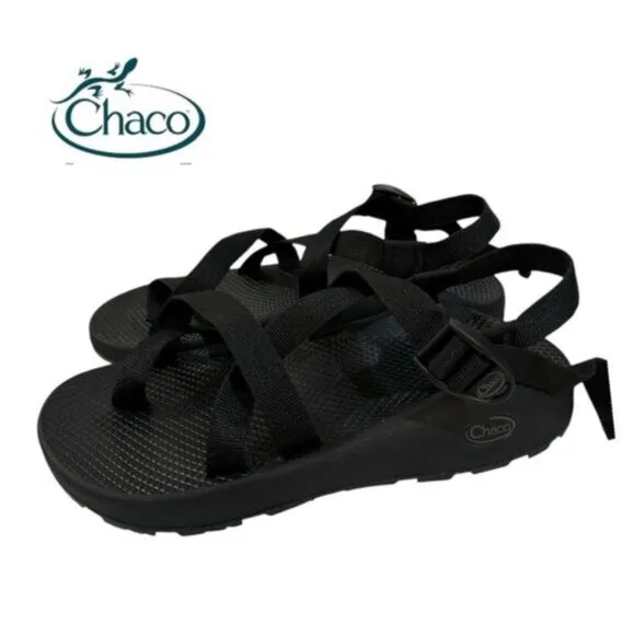 NEW Chaco Z/2 Men's Adjustable Strap Classic Black Sandals 40  7