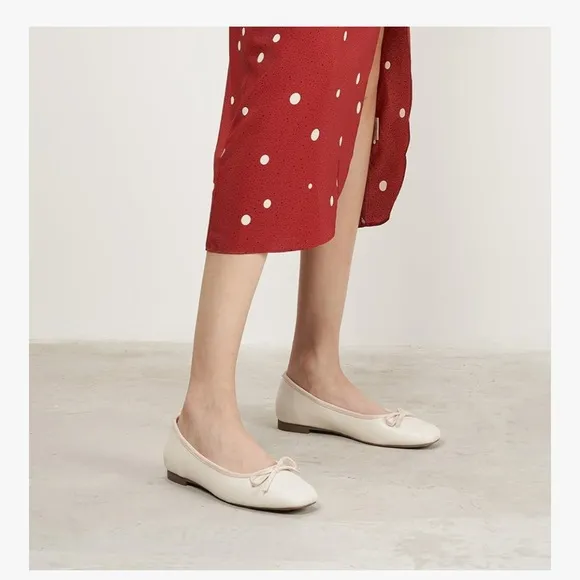*New* C.Paravano Ballet Flats, Comfortable Slip On Round Toe Flat Shoes, Casual
