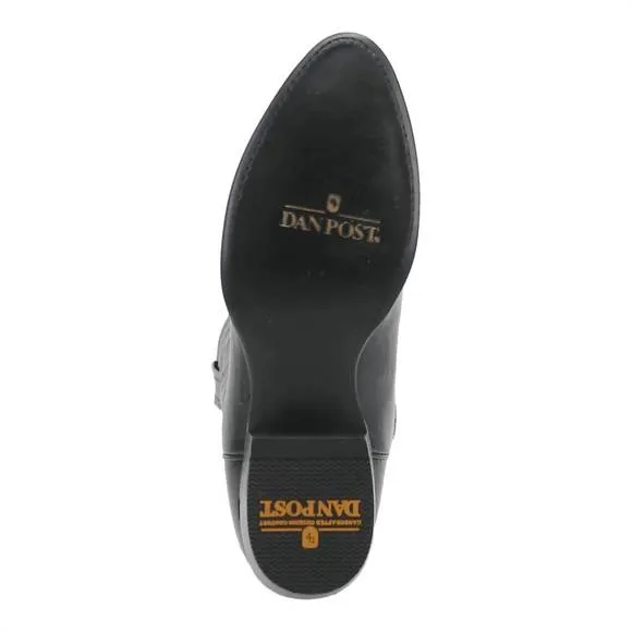 NEW DAN POST. men's milwaukee western cowboy boots in black
