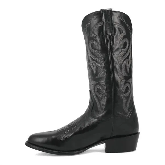 NEW DAN POST. men's milwaukee western cowboy boots in black