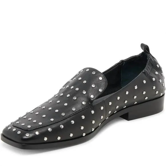 NEW DOLCE VITA women's beny flats shoes in black
