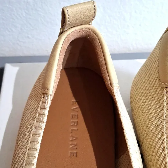 NEW Everlane Day Glove ReKnit Ballet Flats! RARE Color Oatmeal/Beige/Cream!