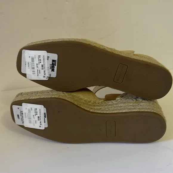 NEW Franco Sarto Women's Bessa Platform Espadrille Pumps Sandals Shoes Size 8