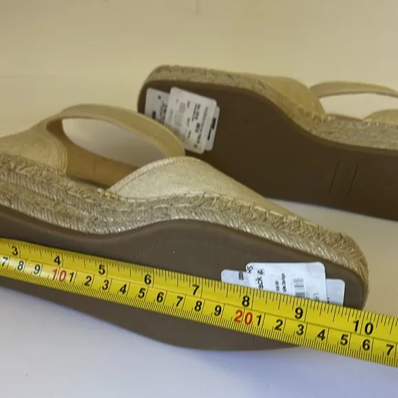 NEW Franco Sarto Women's Bessa Platform Espadrille Pumps Sandals Shoes Size 8