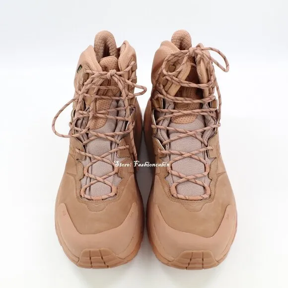 New Hoka Kaha 2 GTX Waterproof Hiking Boots, Men’s 12 | Cork Cappuccino