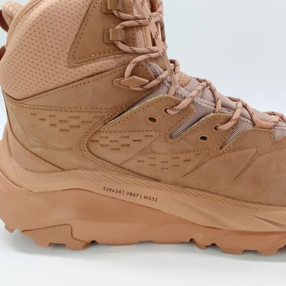 New Hoka Kaha 2 GTX Waterproof Hiking Boots, Men’s 12 | Cork Cappuccino