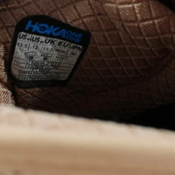 New Hoka Kaha 2 GTX Waterproof Hiking Boots, Men’s 12 | Cork Cappuccino