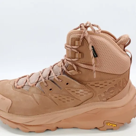 New Hoka Kaha 2 GTX Waterproof Hiking Boots, Men’s 12 | Cork Cappuccino
