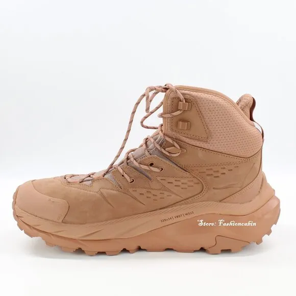 New Hoka Kaha 2 GTX Waterproof Hiking Boots, Men’s 12 | Cork Cappuccino