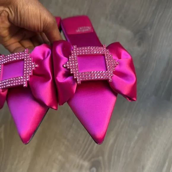 NEW Jeffrey Campbell Sit Pretty Flats Pink 6