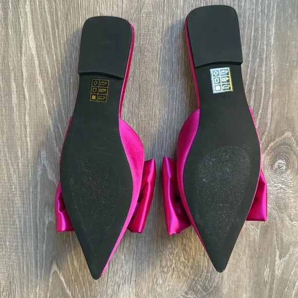 NEW Jeffrey Campbell Sit Pretty Flats Pink 6