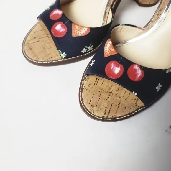 𝅺NEW! JESSICA SIMPSON Navy Maivel Open Toe Sandals 7.