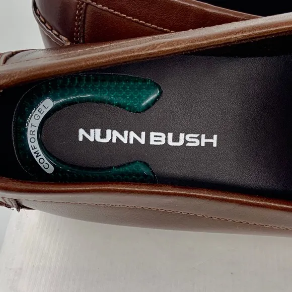 🌹New Listing🌹NWT Nunn Bush Men’s Noah Moc Toe Slip On Loafers Shoes