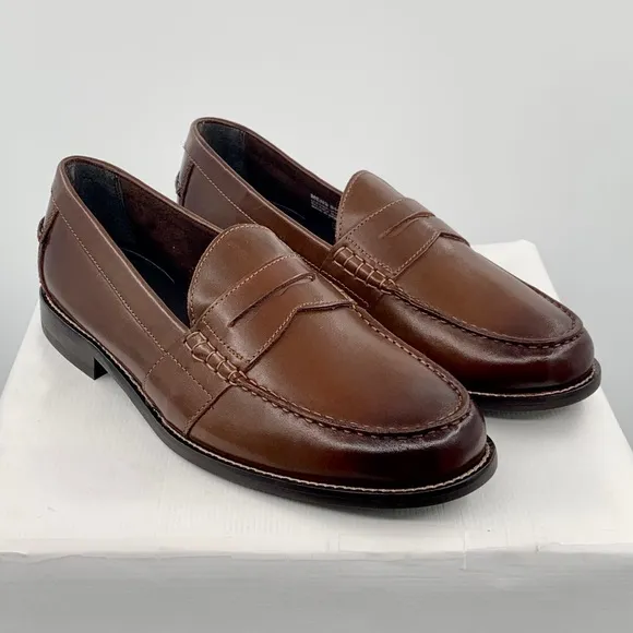 🌹New Listing🌹NWT Nunn Bush Men’s Noah Moc Toe Slip On Loafers Shoes