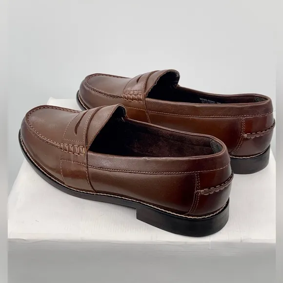 🌹New Listing🌹NWT Nunn Bush Men’s Noah Moc Toe Slip On Loafers Shoes